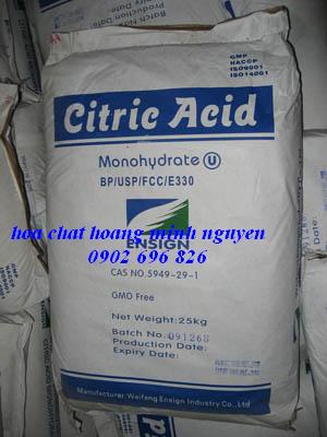 Acid citric - Công Ty TNHH TM DV XNK Hoàng Minh Nguyên